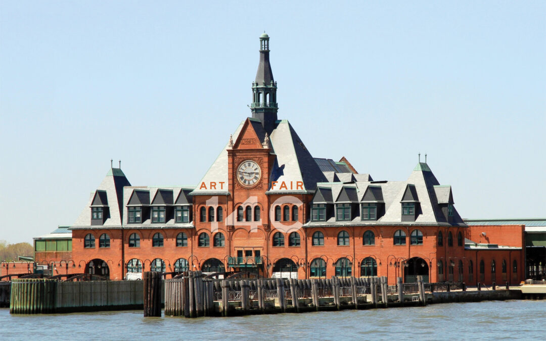 the red brick facade of the CRRNJ Terminal Building in the sunshine